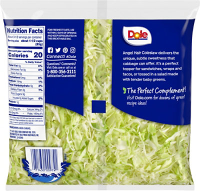 Dole Angel Hair Cole Slaw - EA - Image 5