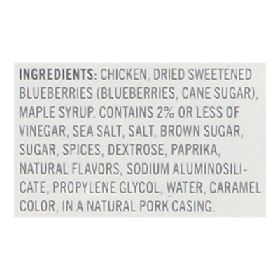 Holmes Sliced Chicken Sausage Blueberry & Maple 12oz - 12 OZ - Image 4