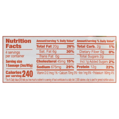 Dietz & Watson Philly Cheesesteak Smoked Beef Sausage 12oz - 12 OZ - Image 3