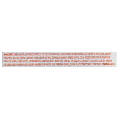 Dietz & Watson Philly Cheesesteak Smoked Beef Sausage 12oz - 12 OZ - Image 4