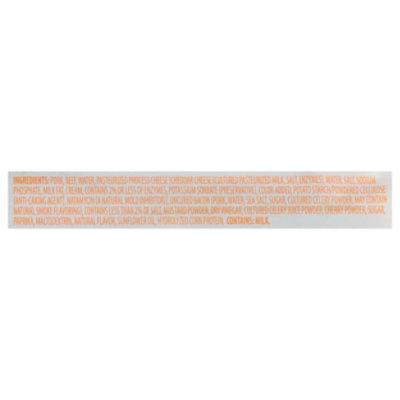 Dietz & Watson Uncured Bacon & Cheddar Smoked Sausage 12oz - 12 OZ - Image 4