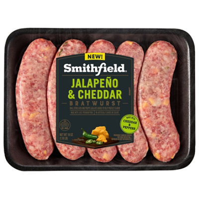 Smithfield Jalapeno & Cheddar Bratwurst 19oz - 19 OZ - Image 1