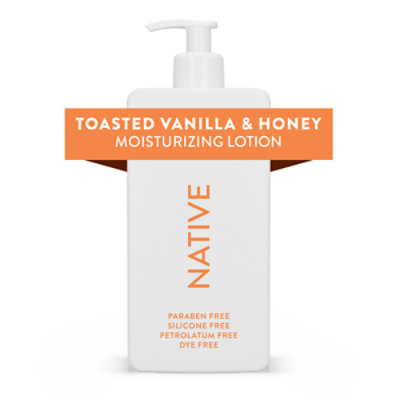 Native Moisturizing Body Lotion, Toasted Vanilla & Honey, for Women & Men, 16.5 fl oz