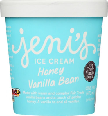 Jeni's Splendid Ice Cream Honey Vanilla Bean, Pint - 1 pt - Image 2
