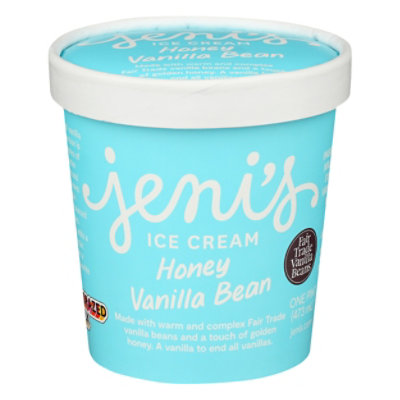 Jeni's Splendid Ice Cream Honey Vanilla Bean, Pint - 1 pt - Image 1