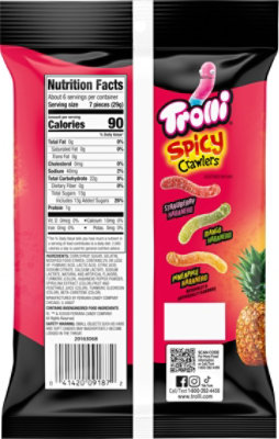 Trolli Spicy Crawler Gummie Candy - 6.3 Oz - Image 5