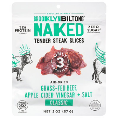 Brooklyn Biltong Jerky Tender Beef Biltong - 2 oz - Image 1