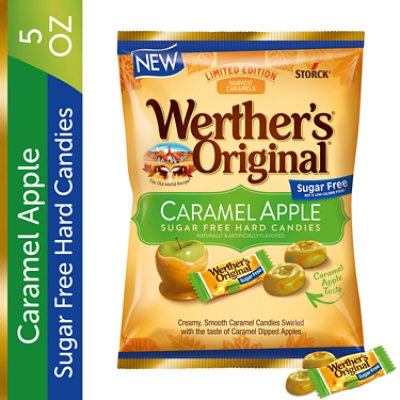 W/o Fall Harvest S/f Hard Apple Candies 5z Peg Bag Clipstrip - ea - Image 1