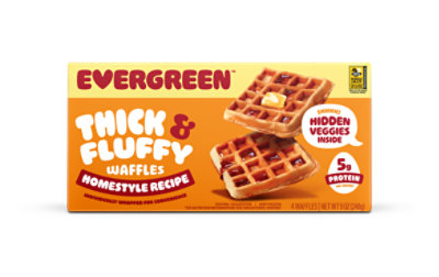 Evergreen Waffles Fluffy Homestyle - 9 oz - Image 2
