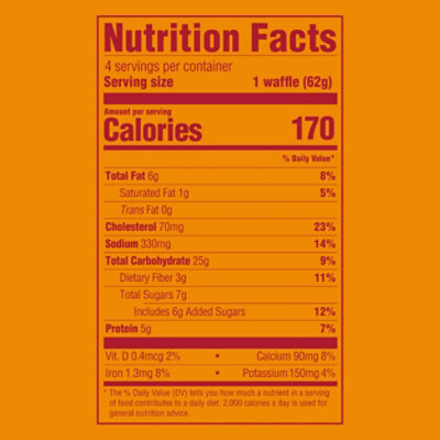 Evergreen Waffles Fluffy Homestyle - 9 oz - Image 3