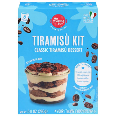 My Cooking Box Tiramisu Kit Original - 8.1 oz - Image 1