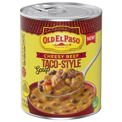 Old El Paso Cheesy Beef Taco Style Soup - 18 oz - Image 3