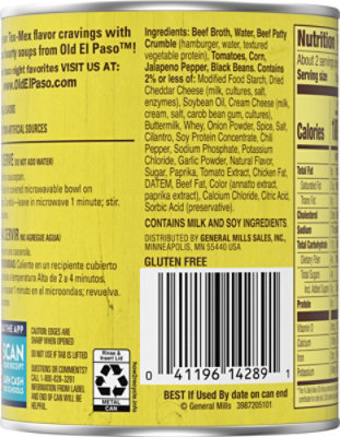 Old El Paso Cheesy Beef Taco Style Soup - 18 oz - Image 6