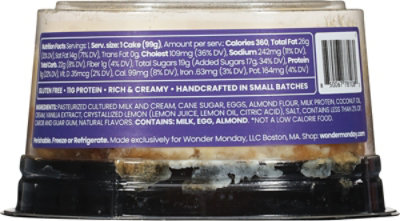 Wonder Monday Cheesecake Classic Plain - 3.5 oz - Image 5