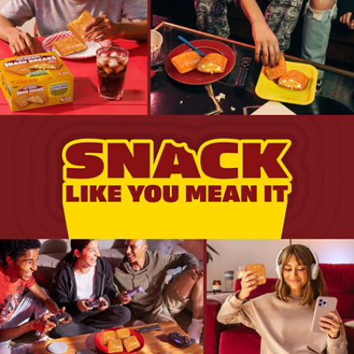 Hot Pockets Snack Breaks Ultimate Cheddar Sandwich, 4 Count, 16 Oz - 16 OZ - Image 5