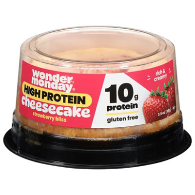 Wonder Monday Cheesecake Strawberry Bliss - 3.5 oz - Image 2