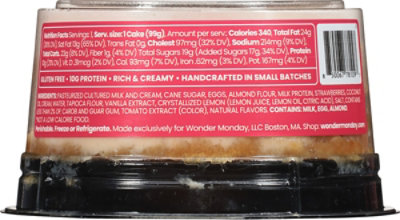Wonder Monday Cheesecake Strawberry Bliss - 3.5 oz - Image 5