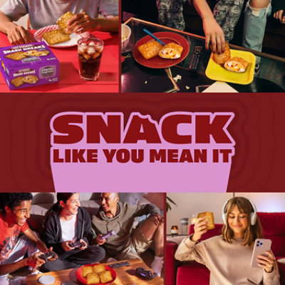 Hot Pockets Snack Breaks Cheesy Stuffed Pretzel  Sandwich 16 Oz , 4 Count - 16 OZ - Image 5
