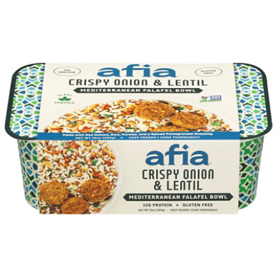 Afia Meal Falafel Crispy Onion & Lentil 10 Oz - 10 oz - Image 2