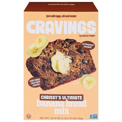 Cravings By Chrissy Teigen Bread Mix Ultimate Banana - 18.75 oz - Image 1