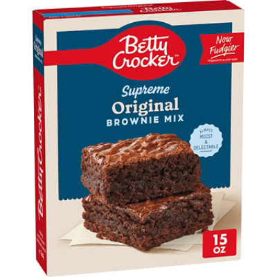 Betty Crocker Delights Supreme Original Brownie Mix - 15 oz - Image 1