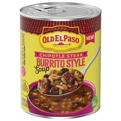 Old El Paso Chipotle Steak Burrito Style Soup - 18.5 oz - Image 3