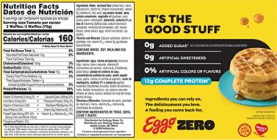 Kellogg's Eggo Waffles Buttermilk Zero 9.8oz - 9.8 oz - Image 5