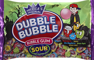 Dubble Bubble 4-flavor Sour Twist Wrap - 14 oz - Image 2