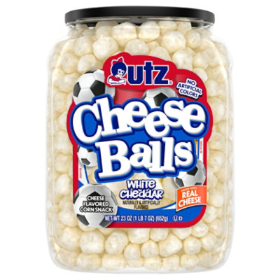Utz Wht Chdr Chzball Brl - Soccer 23 Oz - 23 oz - Image 2