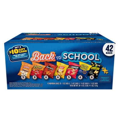 Frito Lay Snacks Back To School Variety Pack - 36.5 oz - Image 1