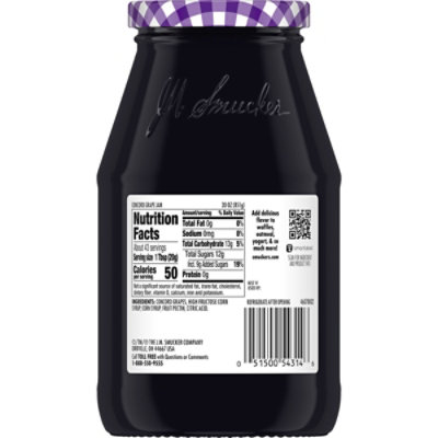 Smuckers Grape Jam - 30 oz - Image 8