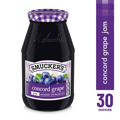 Smuckers Grape Jam - 30 oz - Image 1