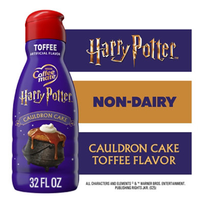 Coffee Mate Harry Potter Cauldron Cake Non-dairy Creamer Bottle - 32 Fl. Oz. - Image 1