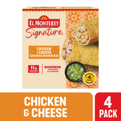 Chimichanga, Signature, Chicken And Cheese, 5/4/4.50 Oz - 18 oz - Image 1