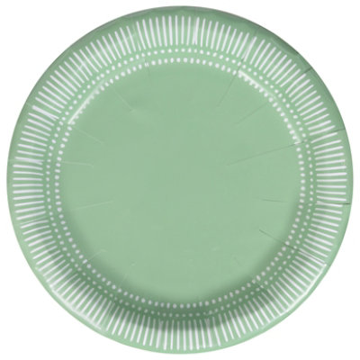 S Sel Sage Green Dinner Plates - 20 ct - Image 1