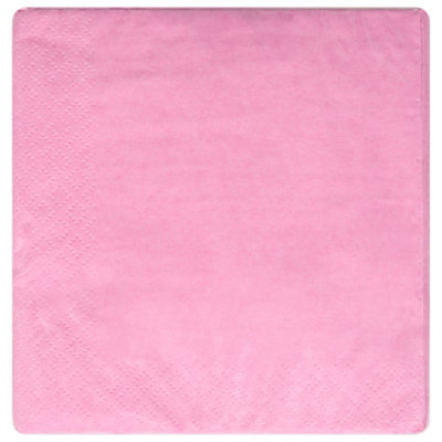 S Sel Candy Pink Bev Napkins - 40 ct - Image 2