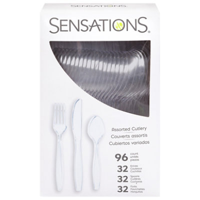 S Sel Clear Cutlery 96ct - 96 ct - Image 2