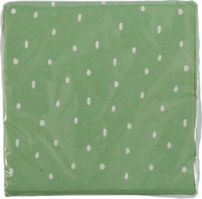 S Sel Sage Green Bev Napkins - 24 ct - Image 3