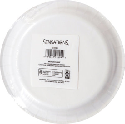S Sel Navy Blue Dinner Plates - 20 ct - Image 3