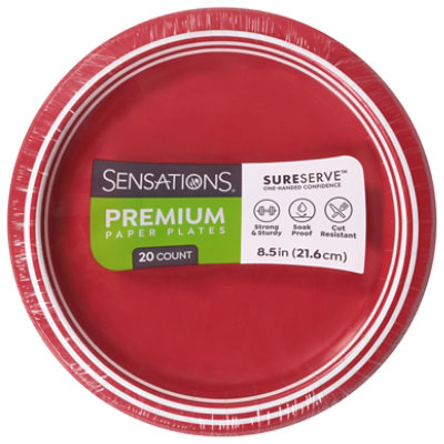 S Sel Red Dinner Plates - 20 ct - Image 2