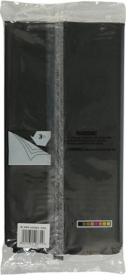 S Sel Black Tablecover - ea - Image 3