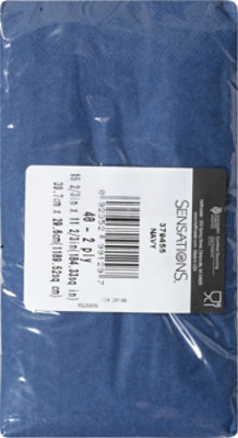 S Sel Navy Dinner Naps - 40 ct - Image 3