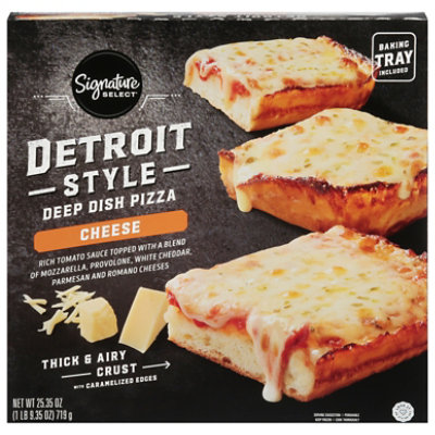S Sel Detroit Style Cheese Pizza - 23.35 oz - Image 2