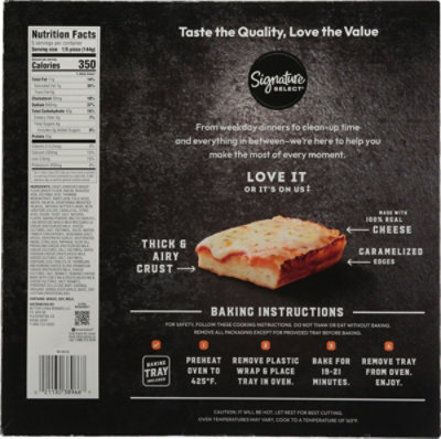 S Sel Detroit Style Cheese Pizza - 23.35 oz - Image 5