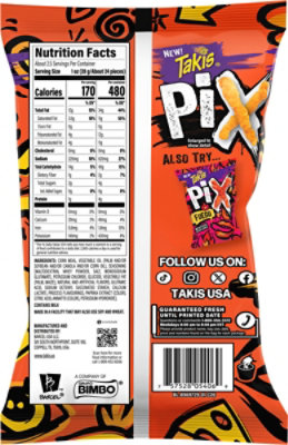 Takis Cheezy Blast Pix 2.875 Oz Snack Size Bag, Cheese Flavored Cheesy Snack - 2.87 oz - Image 5