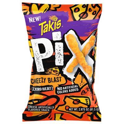 Takis Cheezy Blast Pix 2.875 Oz Snack Size Bag, Cheese Flavored Cheesy Snack - 2.87 oz - Image 1