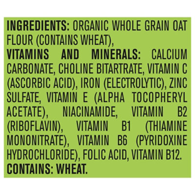 Grbr 1st Stg Organic Crl Oatmeal - 8 oz - Image 4