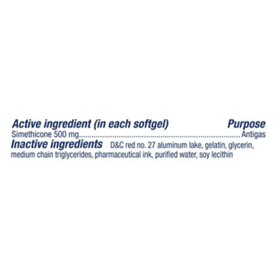 Ultimate Strength Softgels 500 Mg Antigas - 20.0 ct - Image 3