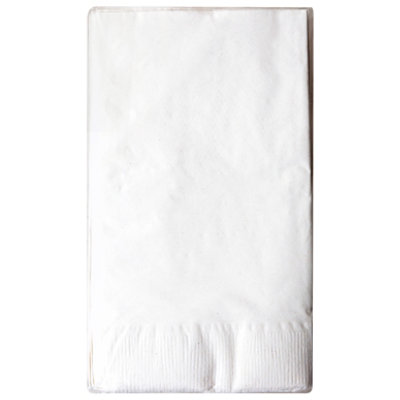 S Sel White Dinner Naps - 40 ct - Image 1