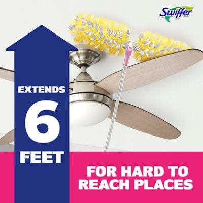 Swiffer Duster Dusting Kit Limited Edition, Pink Lemonade - Includes 1 Handle, 8 Duster Refills - 1 EA - Image 4